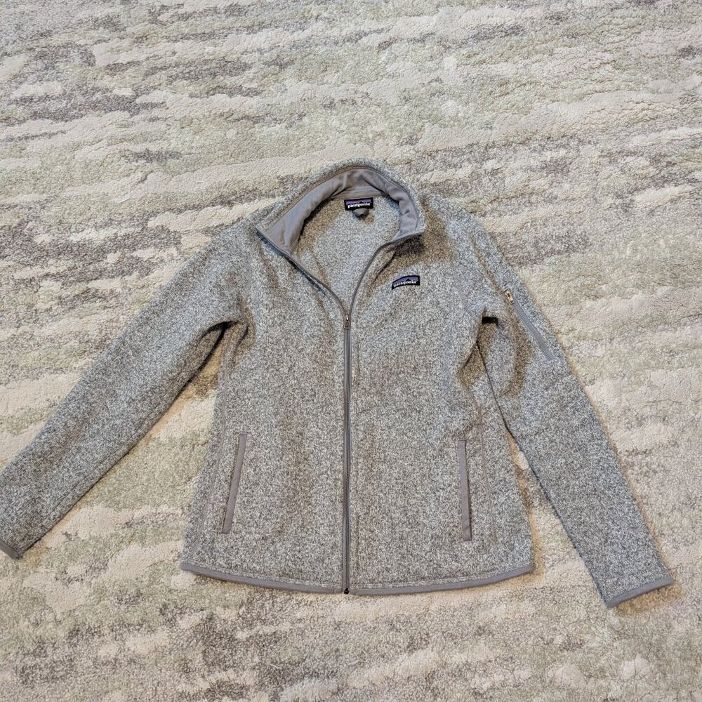 Patagonia Women's Grey Better Sweater Jacket - Size Medium